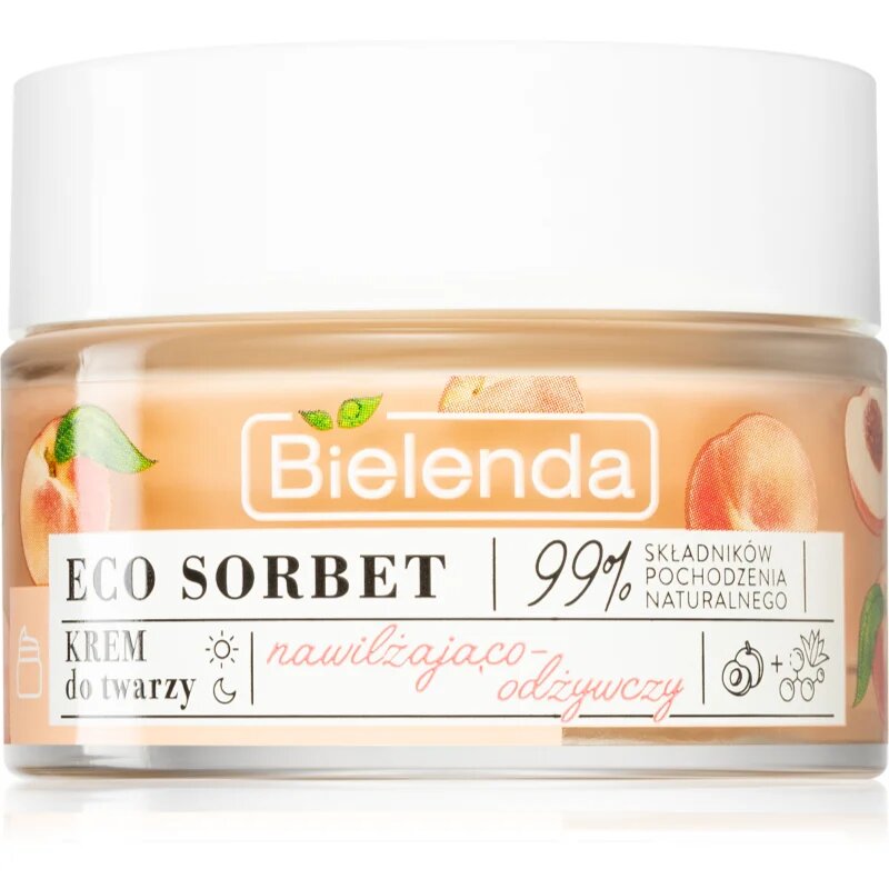 Bielenda Eco Sorbet Peach Хидратиращ и подхранващ крем 50 мл.