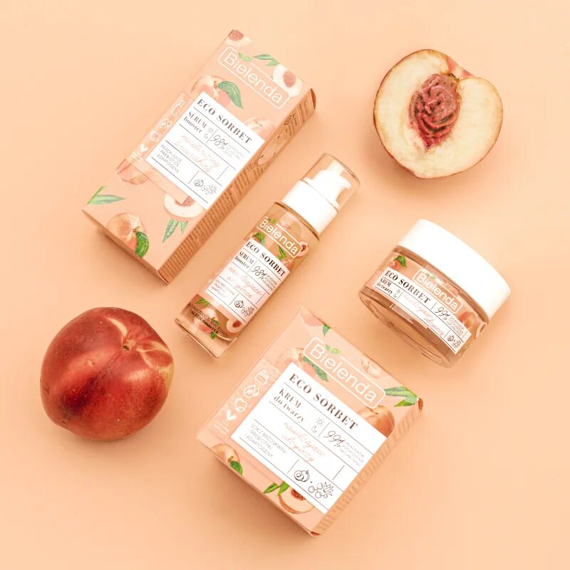 Bielenda Eco Sorbet Peach Хидратиращ и подхранващ крем 50 мл.