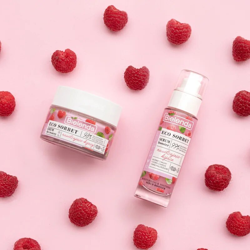 Bielenda Eco Sorbet Raspberry успокояващ и хидратиращ серум 30 мл.