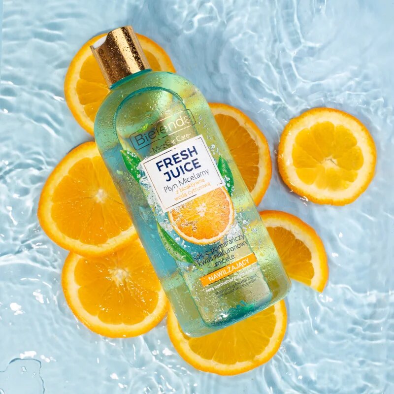 Bielenda Fresh Juice Orange хидратираща мицеларна вода 500 мл.
