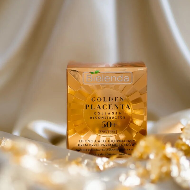 Bielenda Golden Placenta Collagen Reconstructor стягащ лифтинг крем 50+ 50 мл.
