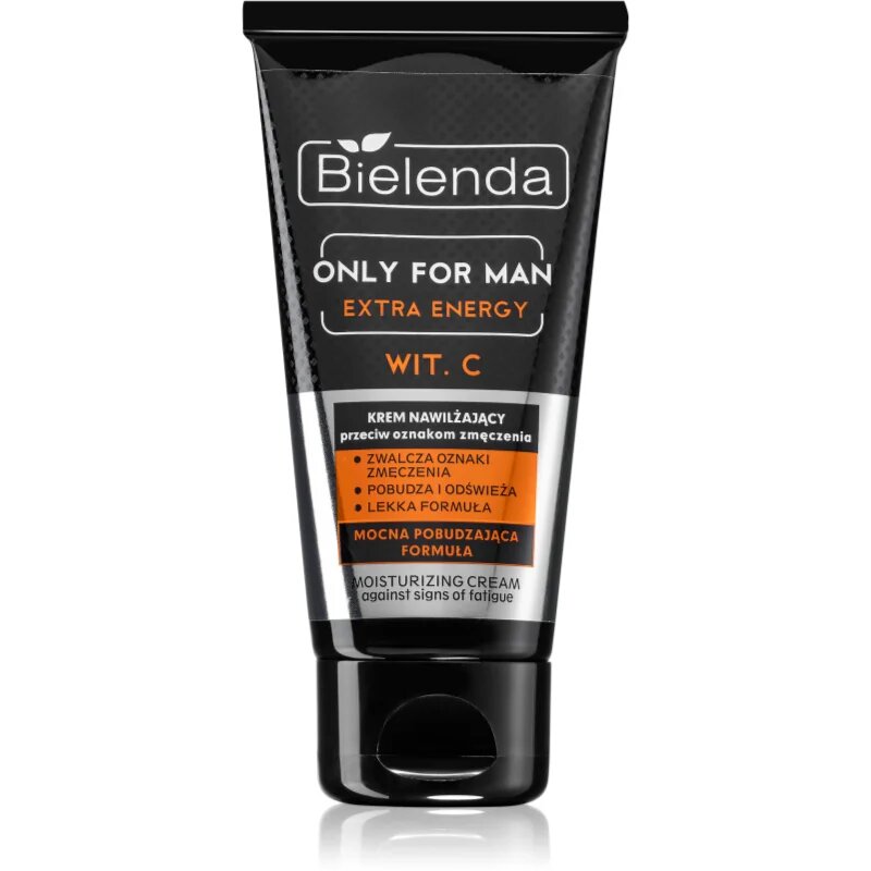 Bielenda Only for Men Extra Energy интензивен хидратиращ гел за уморена кожа смесени цветове 50 мл.