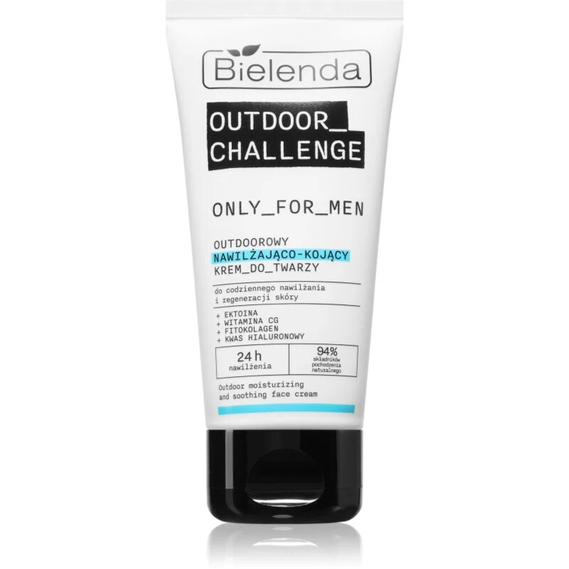 Bielenda Only For Men Outdoor Challenge успокояващ и хидратиращ крем за мъже 50 мл.