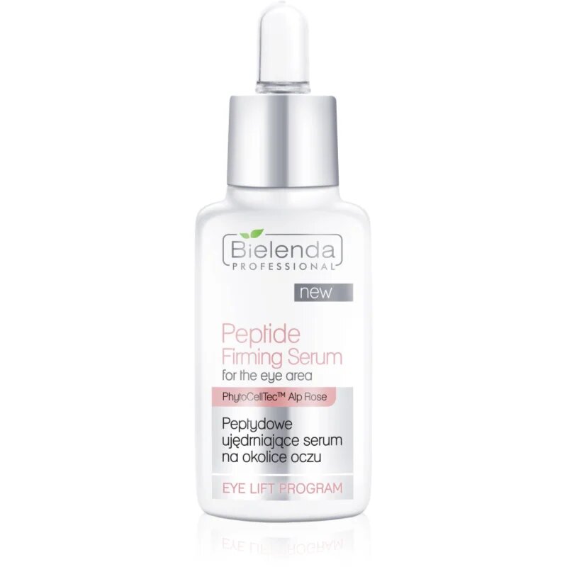 Bielenda Professional Eye Lift Program Peptide Firming Serum серум за стягане на околоочния контур с пептиди 30 мл.