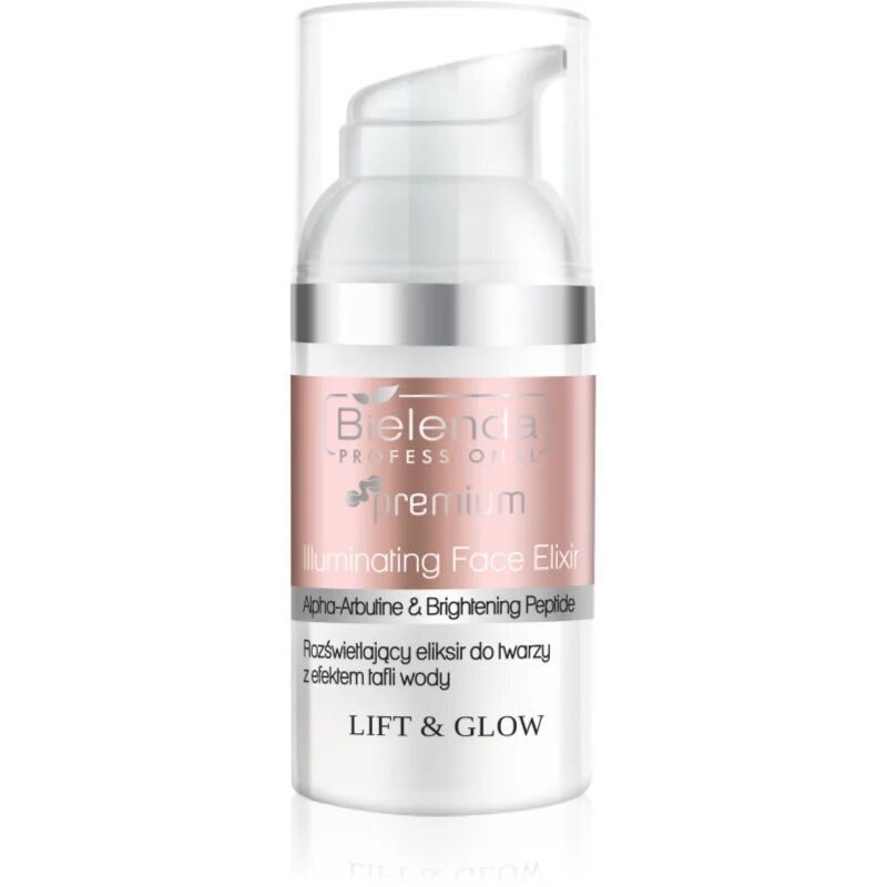Bielenda Professional Lift & Glow Illuminating Face Elixir oсвежаваща грижа с витамин С 30 мл.