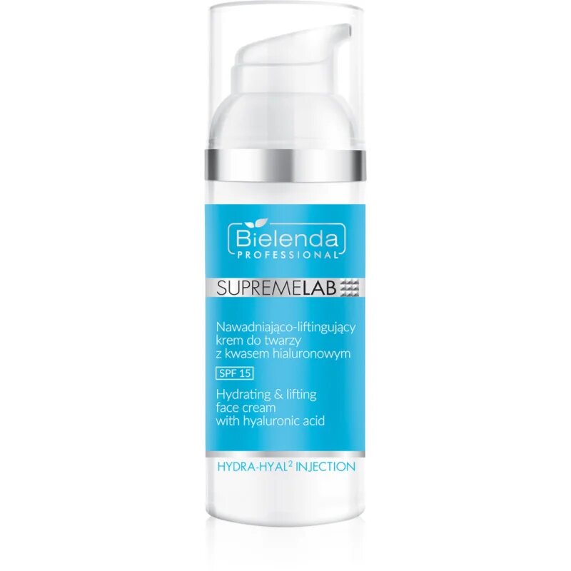 Bielenda Professional Supremelab Hydra-Hyal2 Injection 15% лифтинг крем с хиалуронова киселина SPF 15 50 мл.