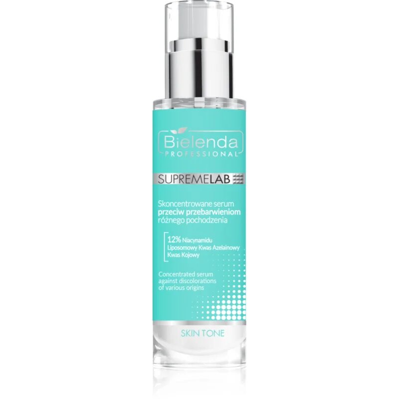 Bielenda Professional Supremelab Skin Tone депигментиращ серум да уеднакви цвета на кожата 30 мл.