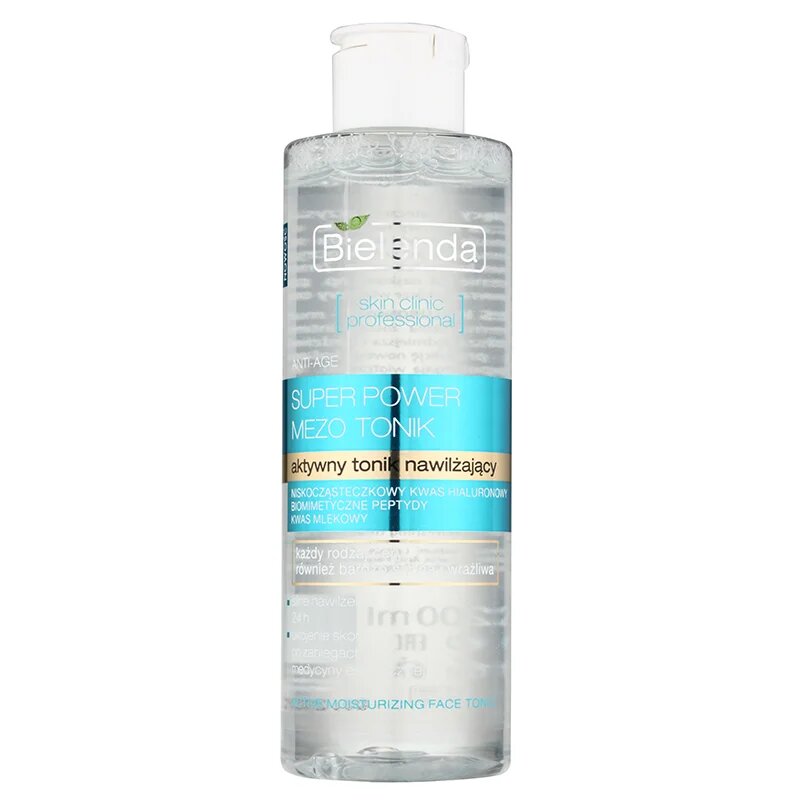 Bielenda Skin Clinic Professional Moisturizing хидратиращ тоник за суха кожа 200 мл.