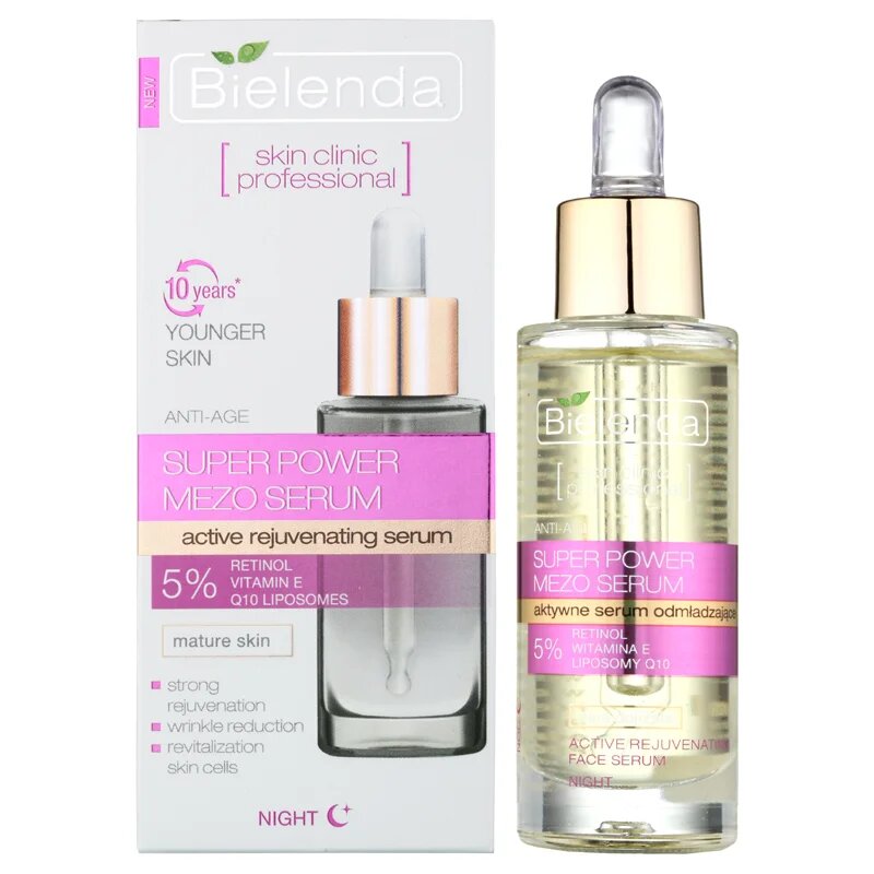 Bielenda Skin Clinic Professional Rejuvenating подмладяващ серум за зряла кожа 30 мл.