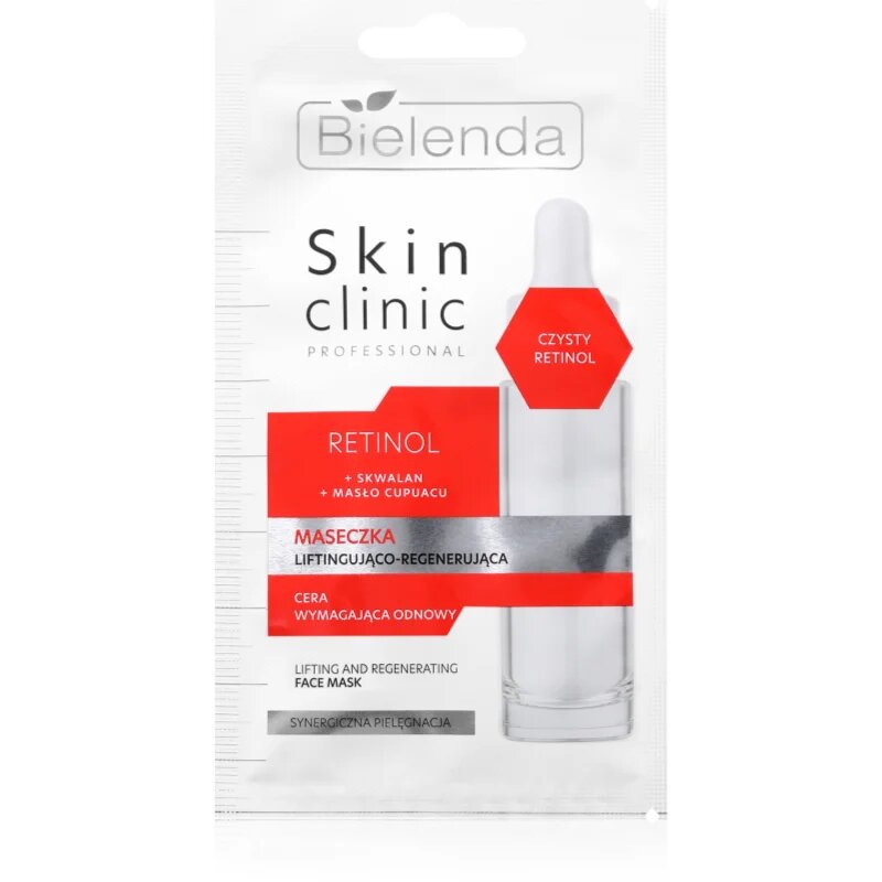 Bielenda Skin Clinic Professional Retinol лифтинг маска за нощ 8 гр.