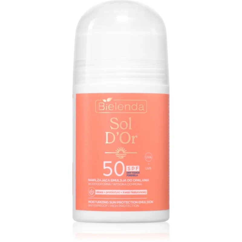 Bielenda Sol D’or лосион за слънце рол он SPF 50 100 мл.
