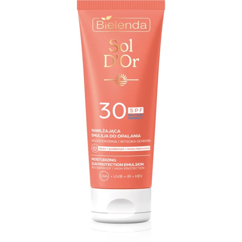 Bielenda Sol D’or лосион за слънце SPF 30 200 мл.