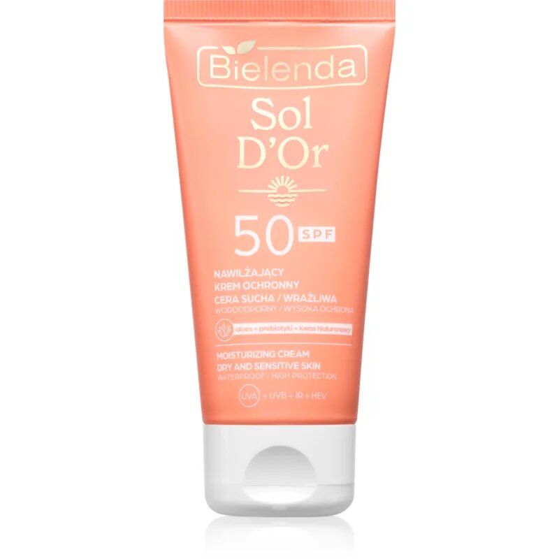 Bielenda Sol D’or слънцезащитен крем за лице SPF 50 50 мл.