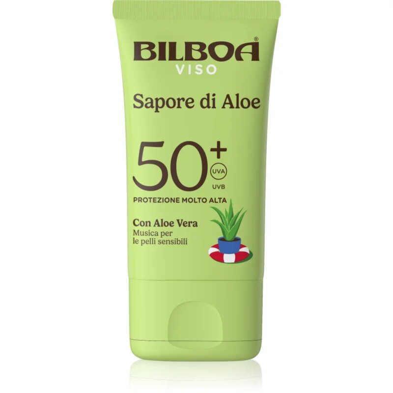 Bilboa Sapore di Aloe Viso слънцезащитен крем с алое вера SPF 50+ 40 мл.