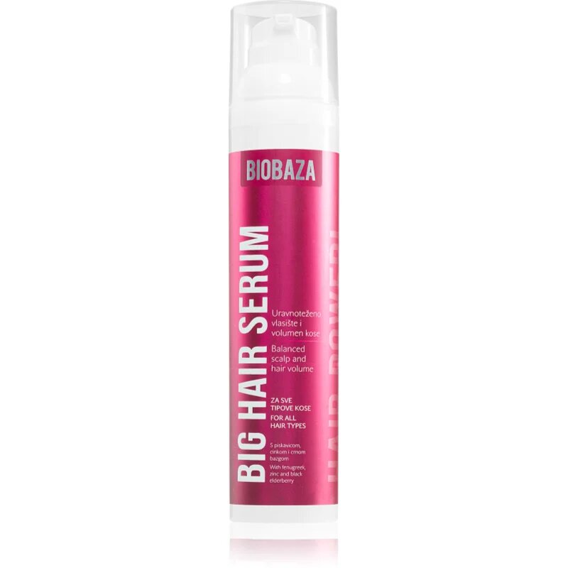 BIOBAZA Big Hair серум за коса за обем 100 мл.