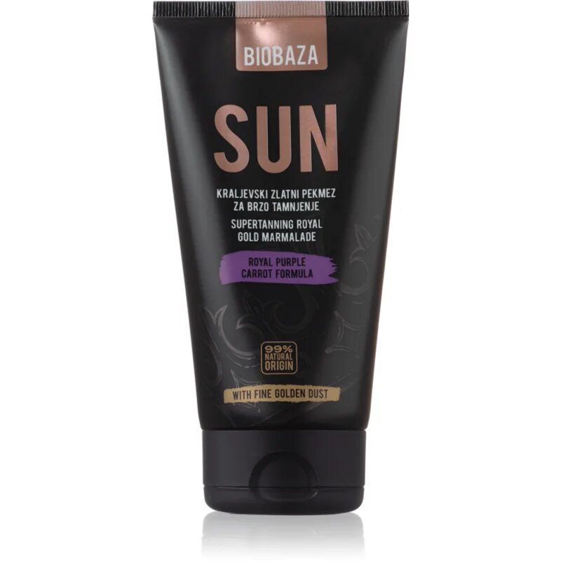 BIOBAZA Sun слънцезащитен крем с бета каротин 150 мл.