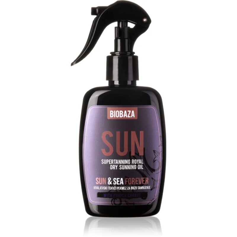 BIOBAZA Sun сухо олио за защита на тена 250 мл.