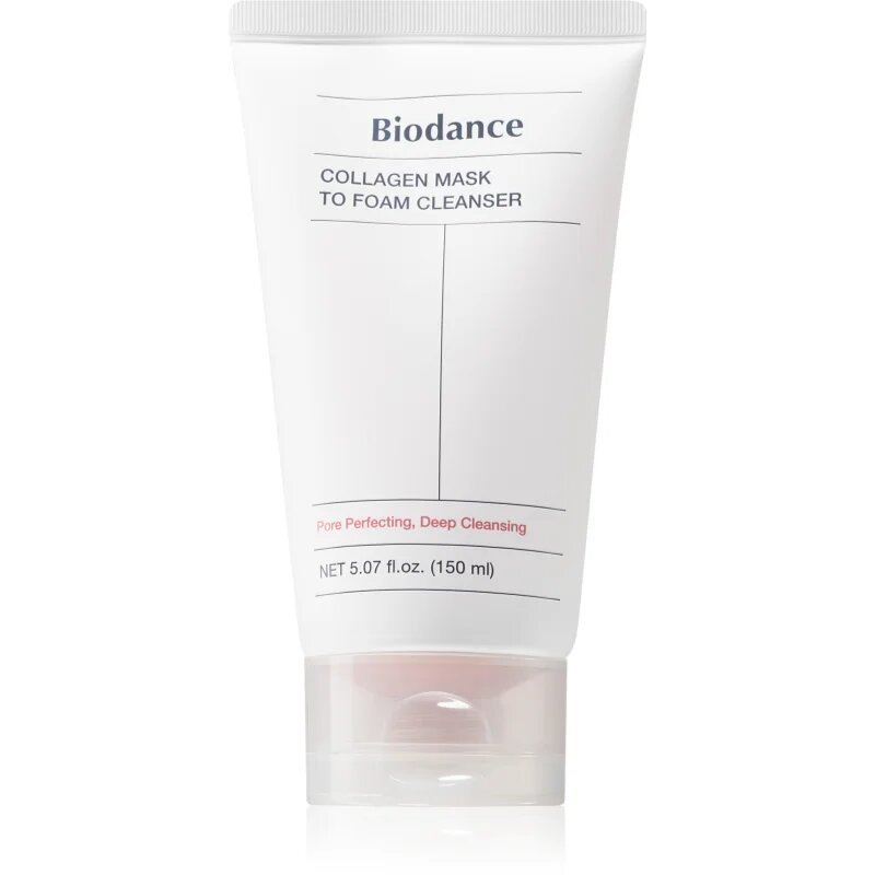 Biodance Collagen Mask To Foam Cleanser дълбоко почистваща маска за лице с колаген 150 мл.