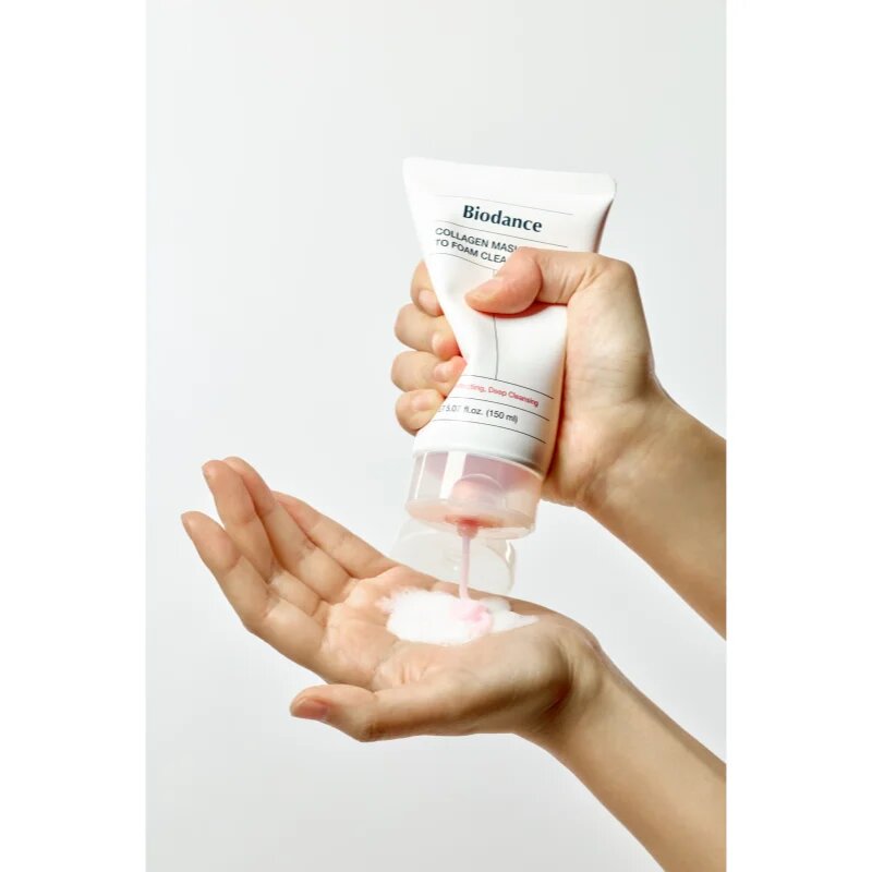 Biodance Collagen Mask To Foam Cleanser дълбоко почистваща маска за лице с колаген 150 мл.