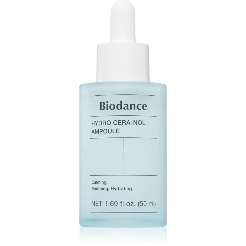 Biodance Hydro Cera-nol Ampoule хидратиращ серум за лице с успокояващ ефект 50 мл.