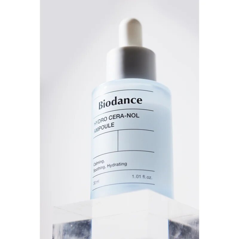 Biodance Hydro Cera-nol Ampoule хидратиращ серум за лице с успокояващ ефект 50 мл.