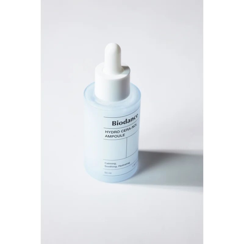 Biodance Hydro Cera-nol Ampoule хидратиращ серум за лице с успокояващ ефект 50 мл.
