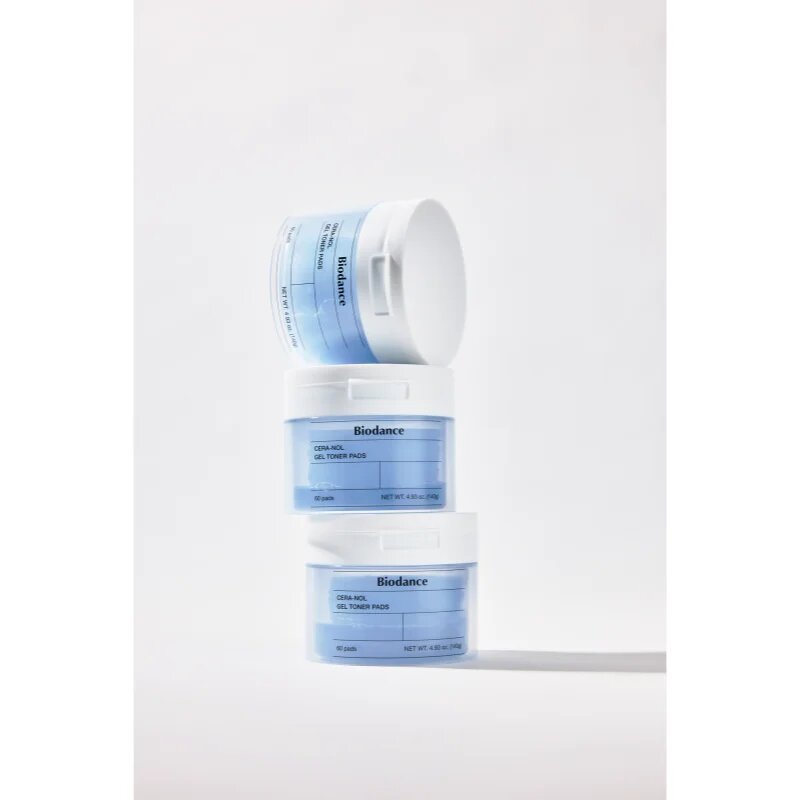 Biodance Hydro Cera-nol Gel Toner Pads тонизиращи възглавнички за интензивна хидратация 60 бр.