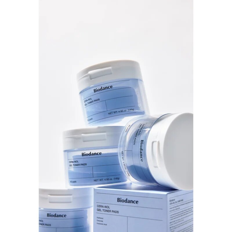 Biodance Hydro Cera-nol Gel Toner Pads тонизиращи възглавнички за интензивна хидратация 60 бр.