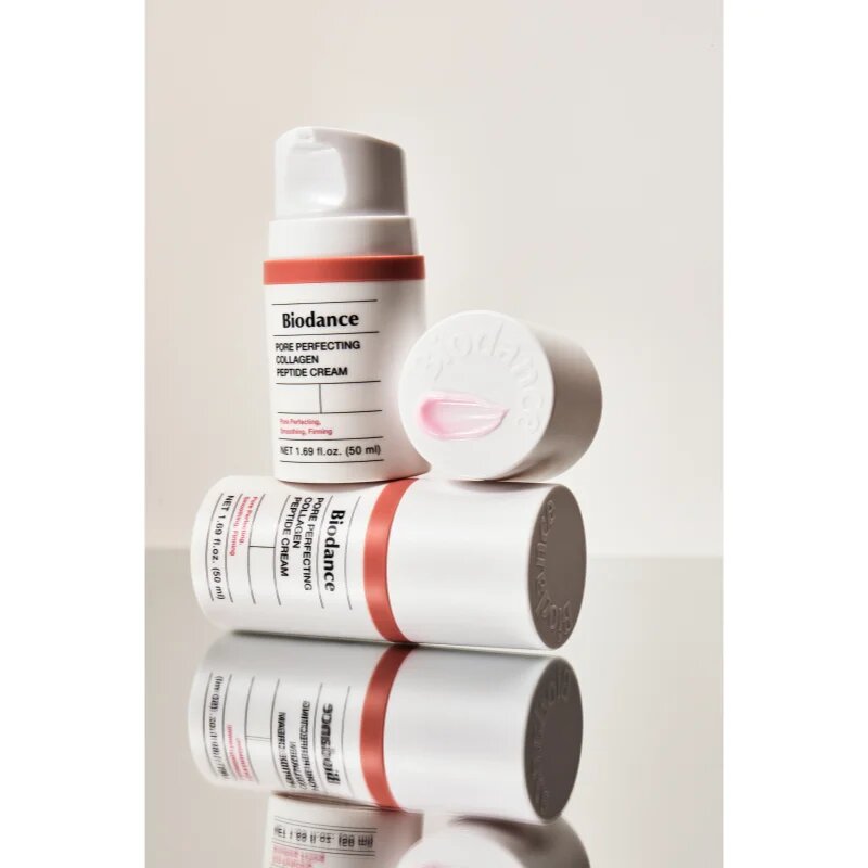 Biodance Pore Perfecting Collagen Peptide Cream дълбоко хидратиращ крем в дълбочина с регенериращ ефект 50 мл.