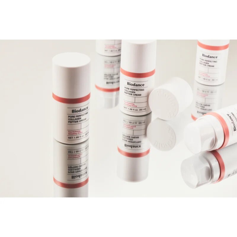 Biodance Pore Perfecting Collagen Peptide Cream дълбоко хидратиращ крем в дълбочина с регенериращ ефект 50 мл.