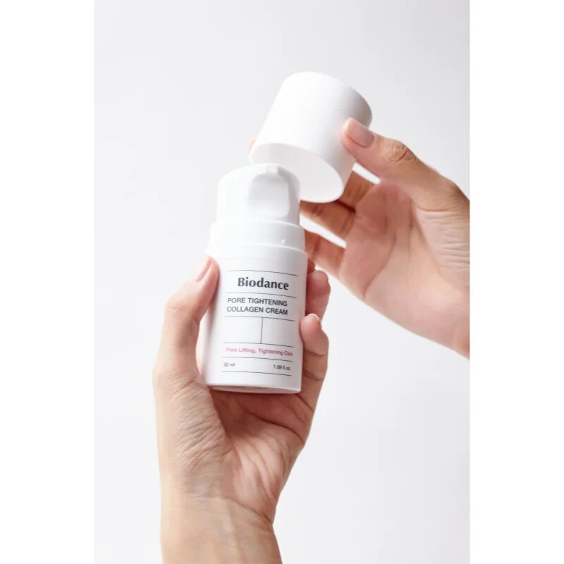 Biodance Pore Tightening Collagen Cream хидратиращ и изглаждащ крем за лице за минимизиране на порите 50 мл.