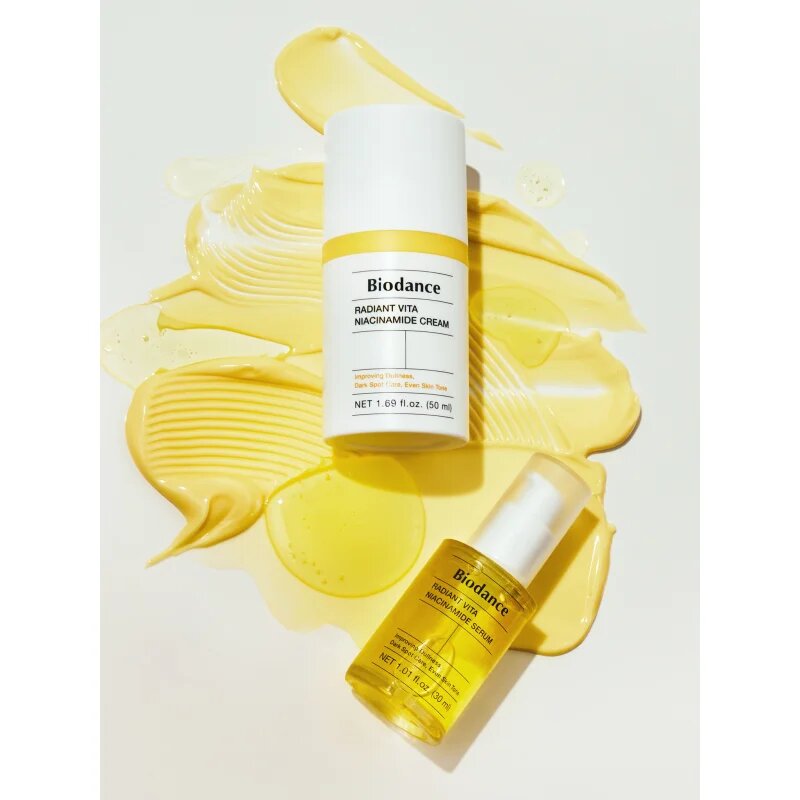 Biodance Radiant Vita Niacinamide Cream Хидратиращ и подхранващ крем за освежаване и изглаждане на кожата 50 мл.