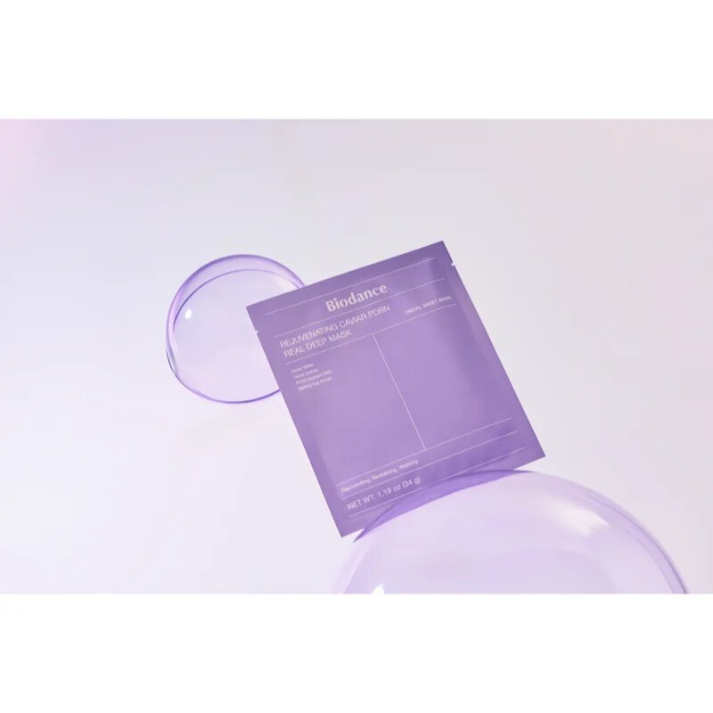 Biodance Rejuvenating Caviar PDRN Real Deep Mask ревитализираща маска възстановяващ кожната бариера 34 гр.