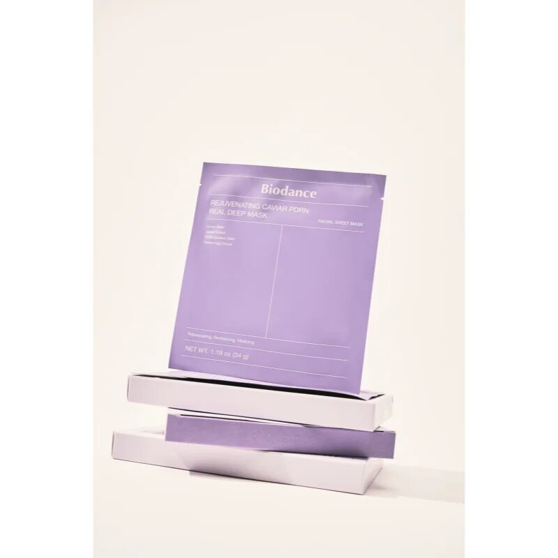 Biodance Rejuvenating Caviar PDRN Real Deep Mask ревитализираща маска възстановяващ кожната бариера 34 гр.
