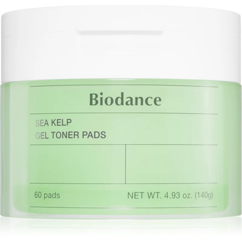 Biodance Sea Kelp Gel Toner Pads тонизиращи възглавнички с успокояващ ефект 60 бр.