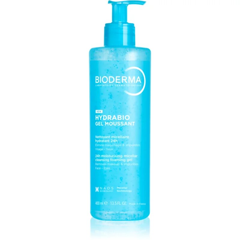 Bioderma Hydrabio Gel Moussant мицеларен почистващ гел с хидратиращ ефект 400 мл.