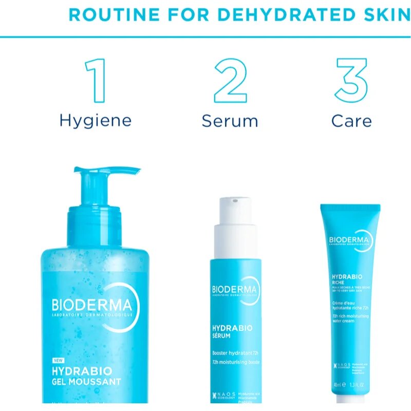 Bioderma Hydrabio Rich обогатен крем за суха или много суха кожа 40 мл.