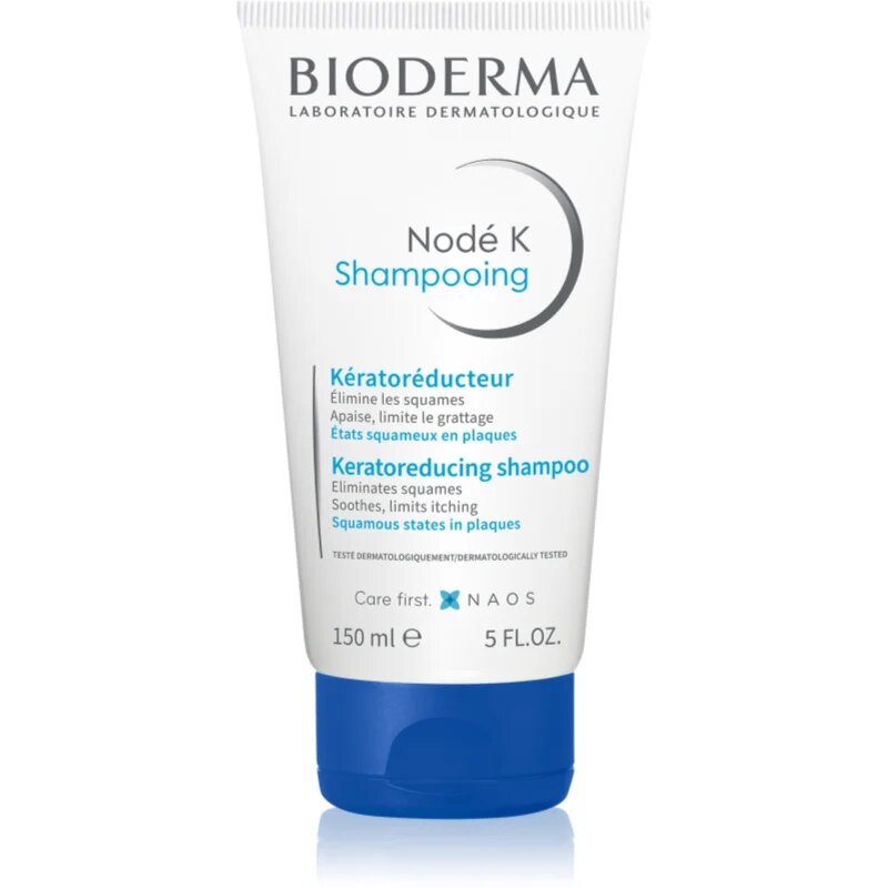 Bioderma Nodé K успокояващ шампоан против лющене на кожата 150 мл.