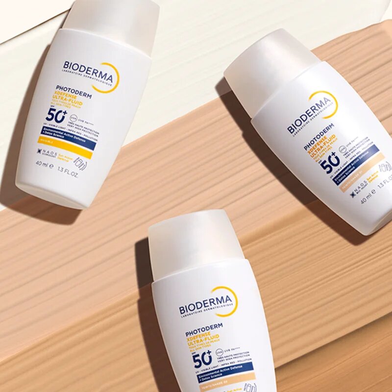 Bioderma Photoderm XDefense Tinted защитна тонирана течност за лице SPF 50+ цвят 02 Light 40 мл.