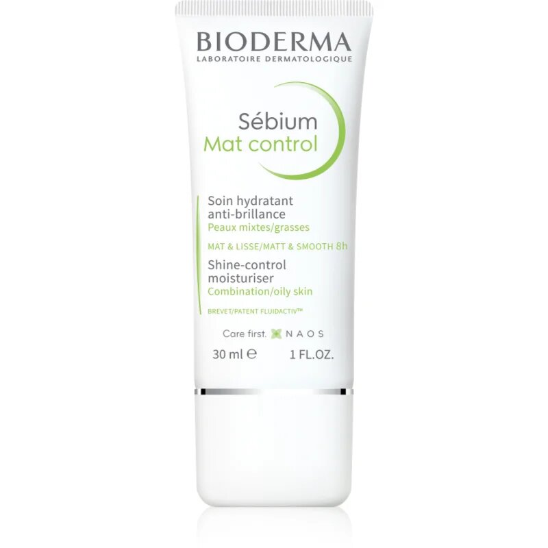 Bioderma Sébium Mat Control лек хидратиращ крем против мазна кожа и разширени пори 30 мл.