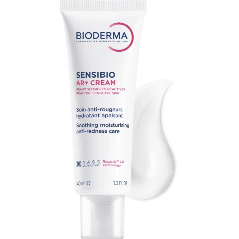 Bioderma Sensibio AR+ успокояващ крем за чувствителна кожа със склонност към почервеняване 40 мл.