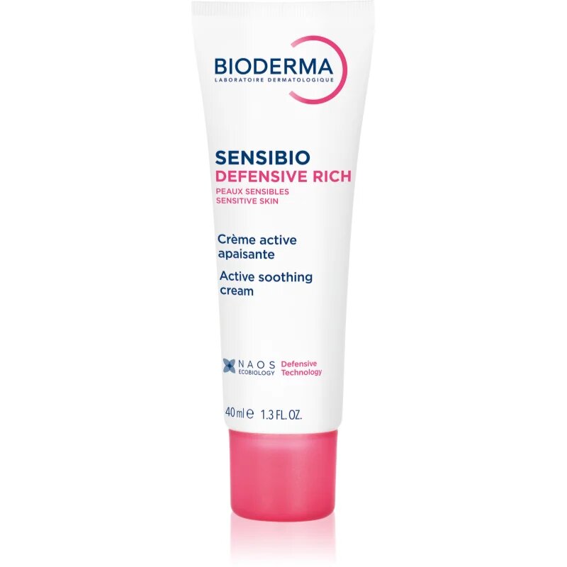 Bioderma Sensibio Defensive Rich успокояващ крем 40 мл.