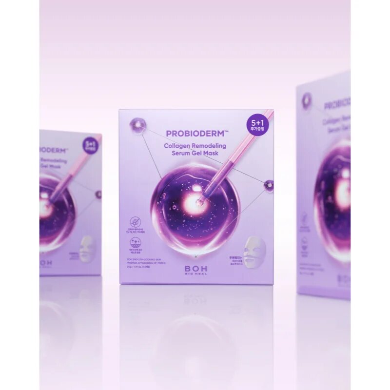 BIOHEAL BOH Probioderm Collagen Remodeling Serum Gel Mask хидрогелна маска за стягане на кожата 1 бр.