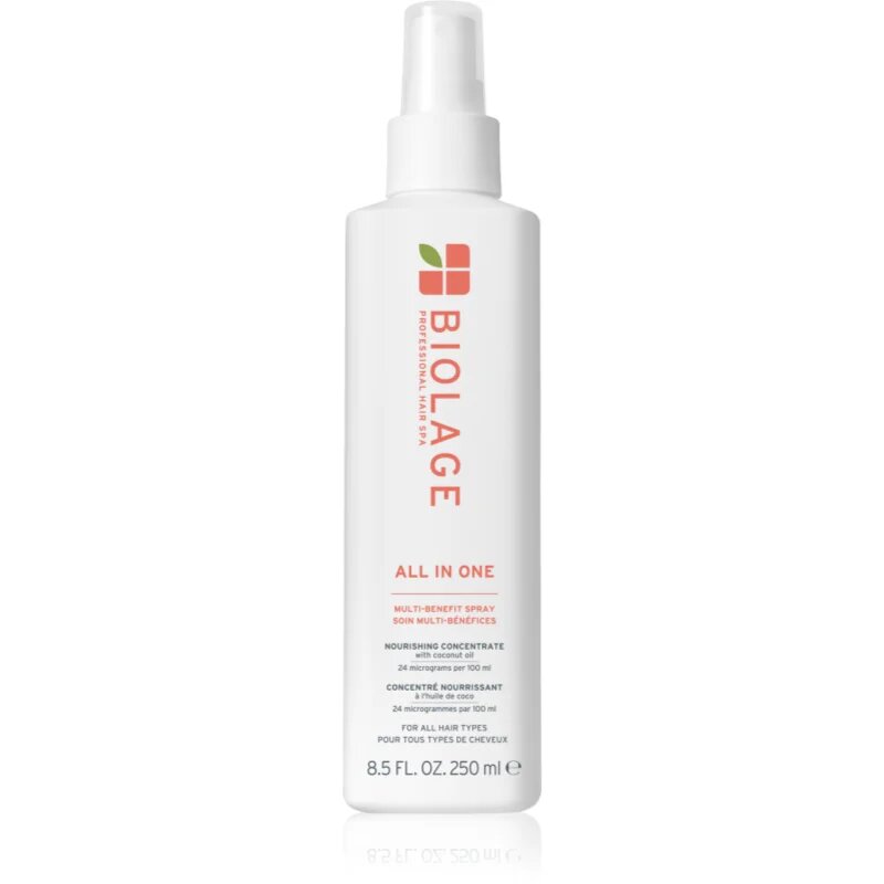 Biolage All In One Spray мултифункционален спрей за блясък и мекота на косата 250 мл.