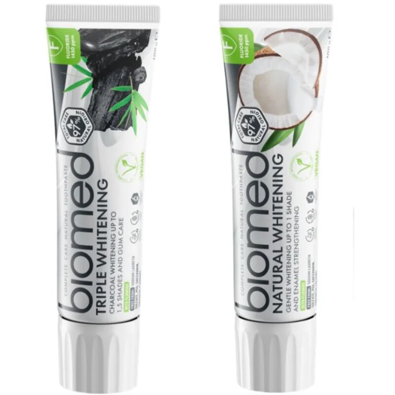 Biomed Duo set натурална паста за зъби 2 бр.