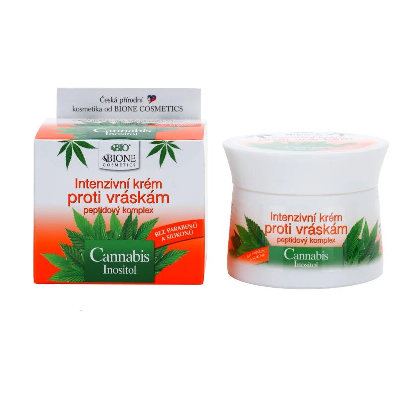 Bione Cosmetics Cannabis интензивен крем против бръчки 51 мл.