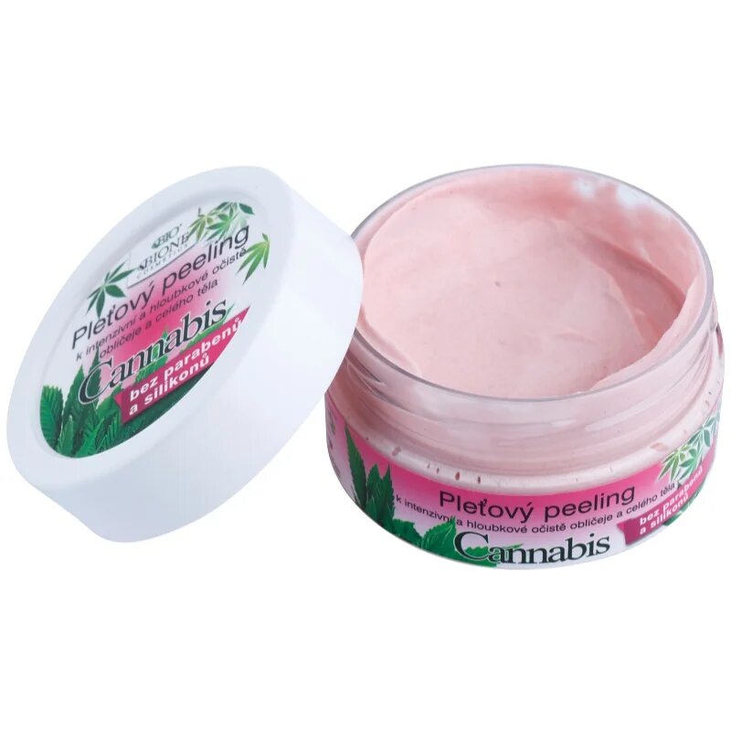 Bione Cosmetics Cannabis пилинг за лице за лице и тяло 200 гр.