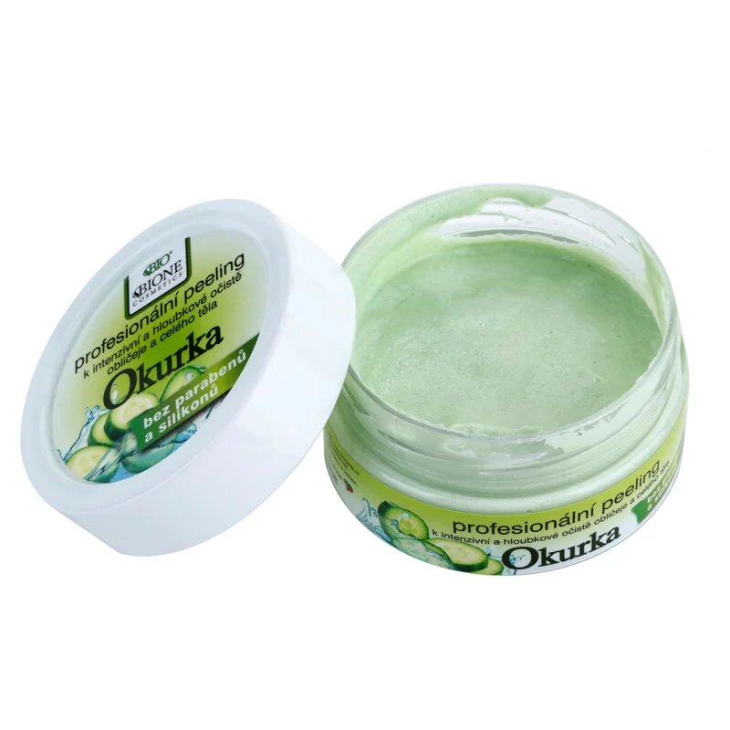 Bione Cosmetics Care дълбоко почистващ пилинг краставица 200 гр.