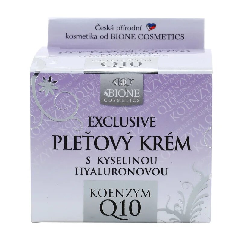 Bione Cosmetics Exclusive Q10 крем за лице с хиалуронова киселина 51 мл.