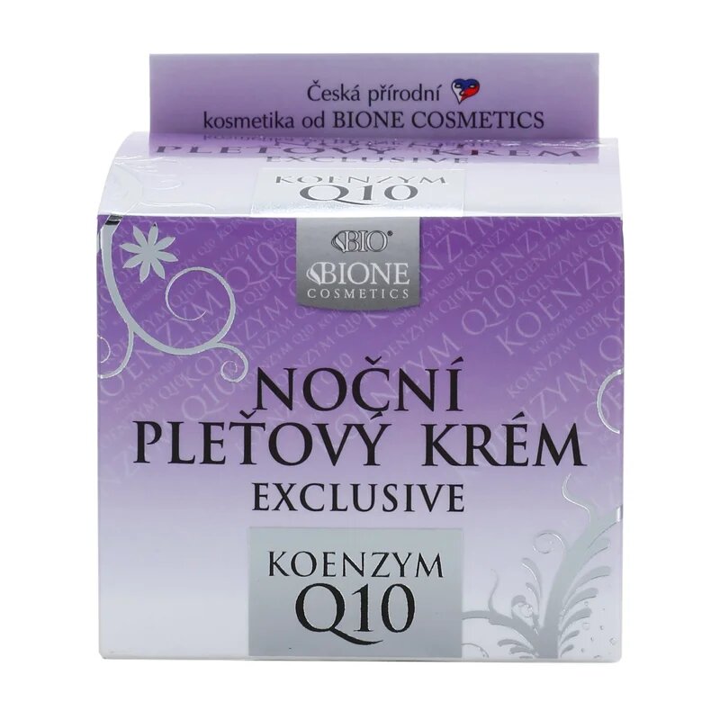 Bione Cosmetics Exclusive Q10 нощен крем за лице 51 мл.